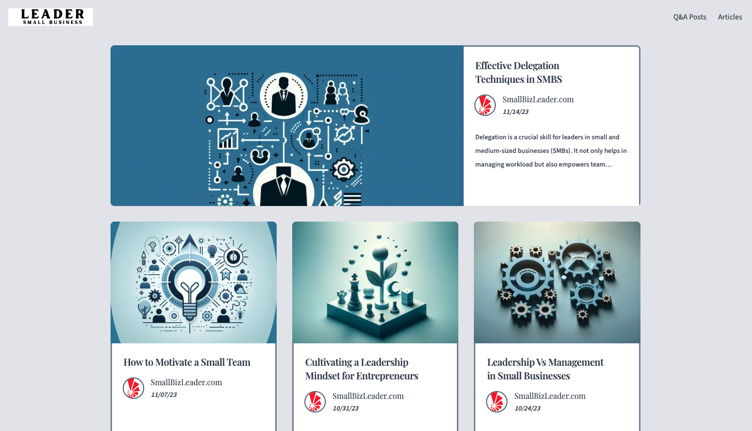 SmallBizLeader.com